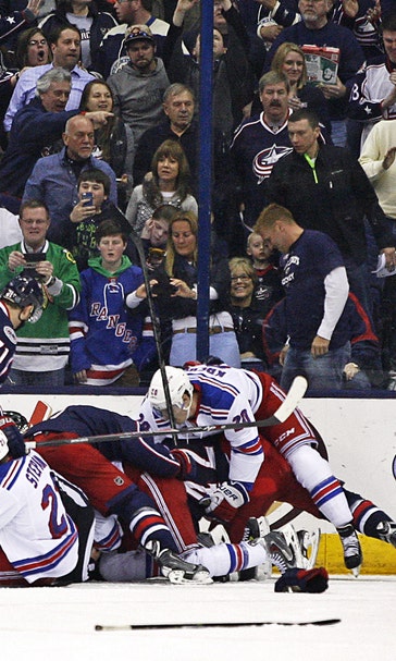 Brassard's third-period goal lifts Rangers over Blue Jackets